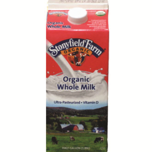 stonyfield organic milk